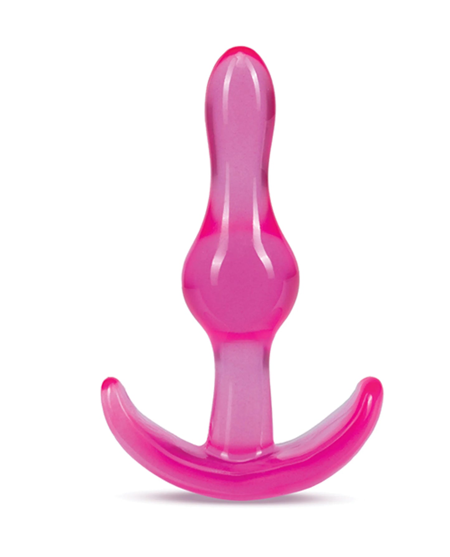 B YOURS CURVY ANAL PLUG PINK