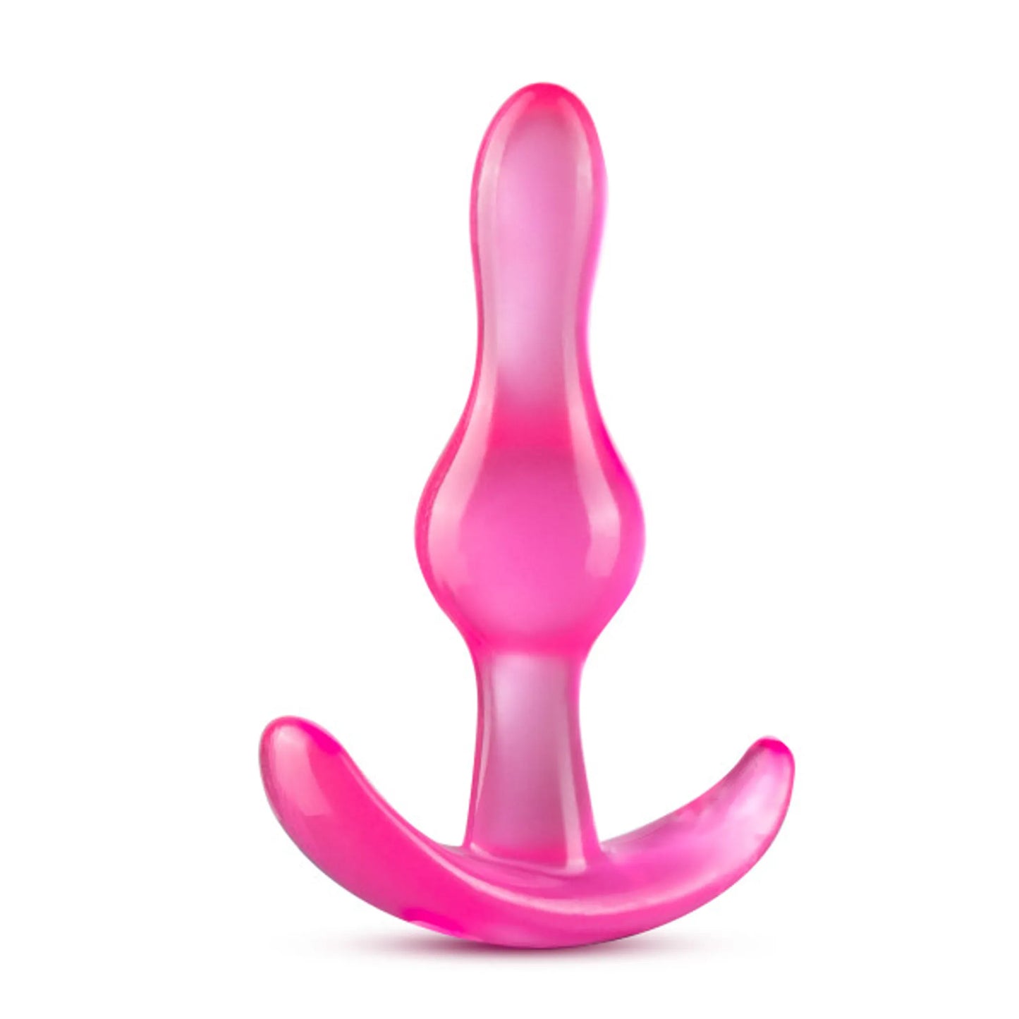 B YOURS CURVY ANAL PLUG PINK