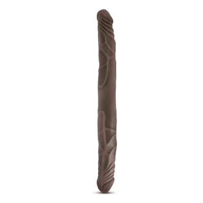 DR SKIN 14 DOUBLE DILDO CHOCOLATE "