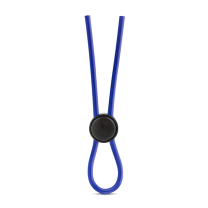 STAY HARD SILICONE LOOP COCK RING BLUE