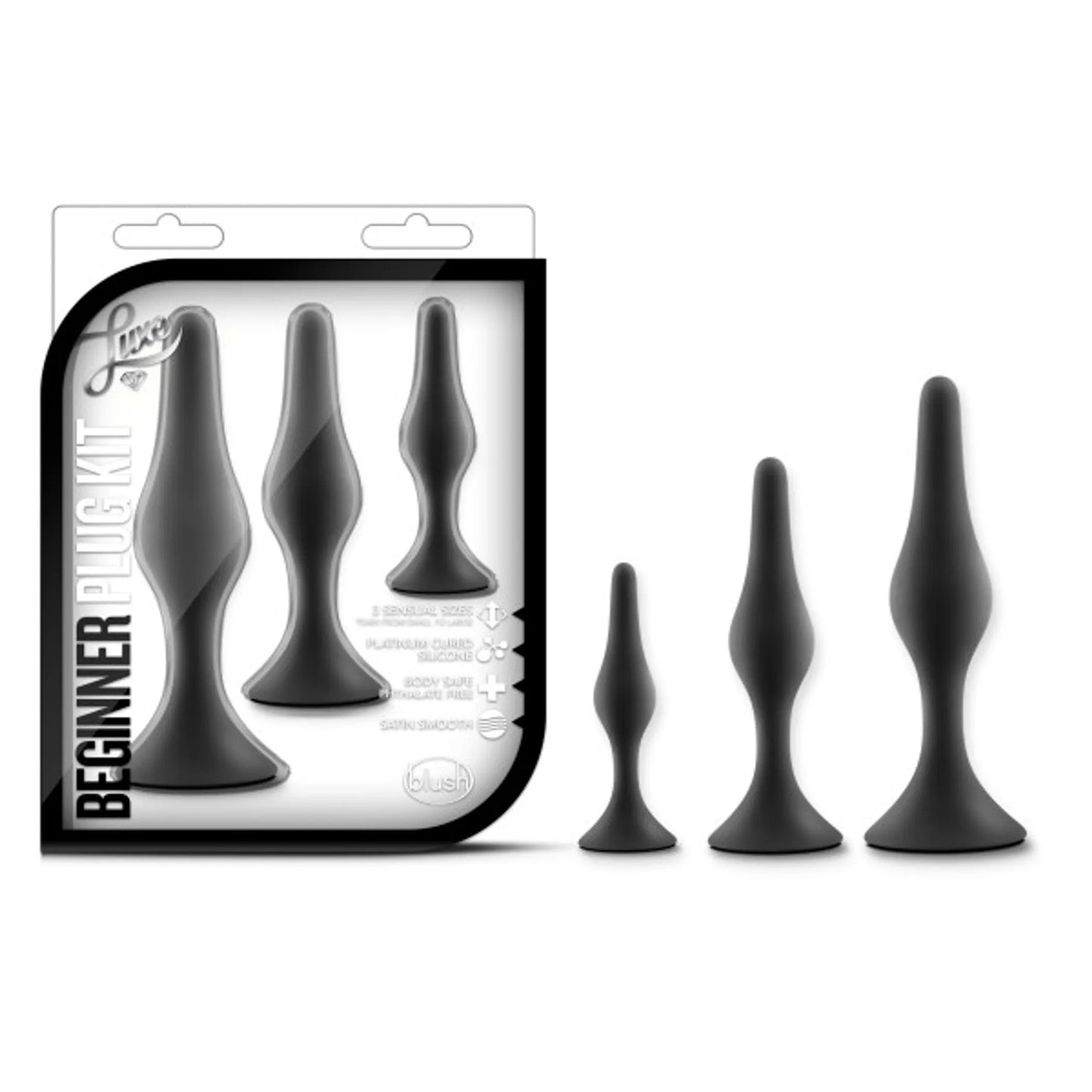 LUXE BEGINNER PLUG KIT BLACK