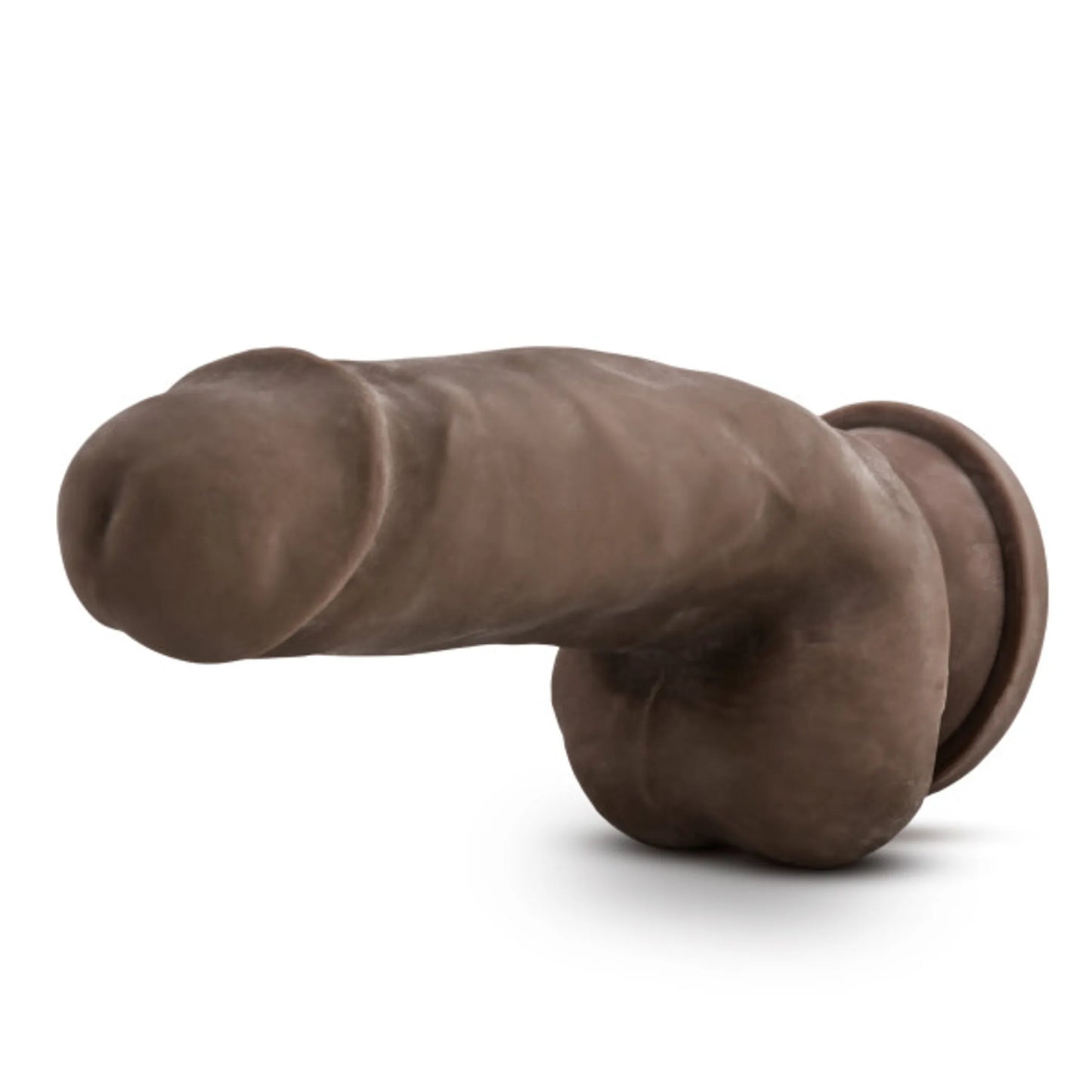 AU NATUREL 7 SENSA FEEL FAT BOY CHOCOLATE REALISTIC DILDO "