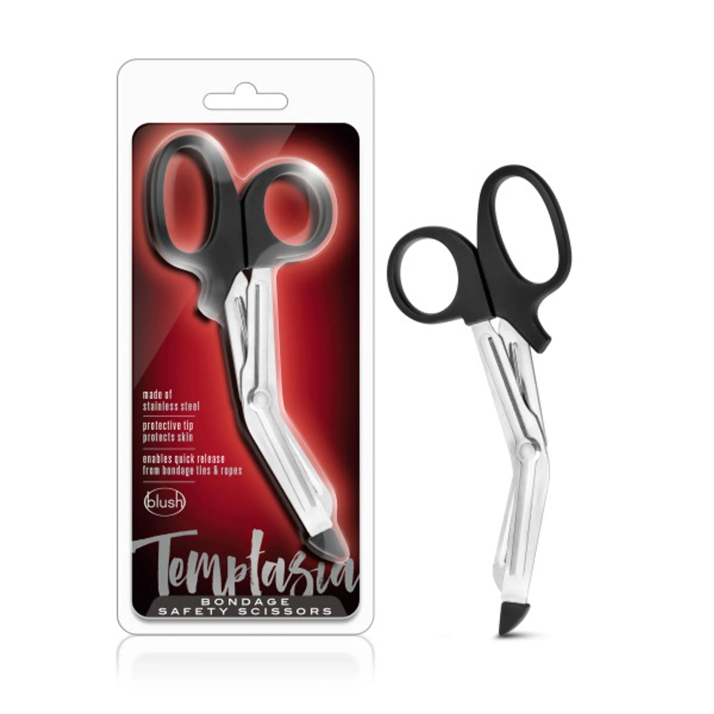 TEMPTASIA SAFETY SCISSORS BLACK