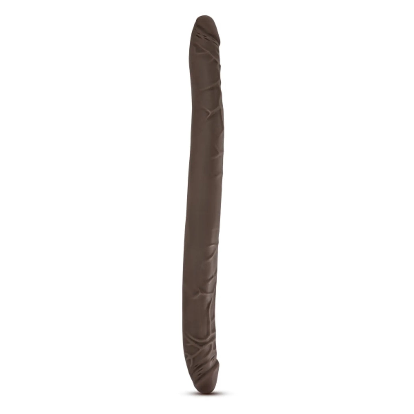 DR SKIN 16 DOUBLE DILDO CHOCOLATE "