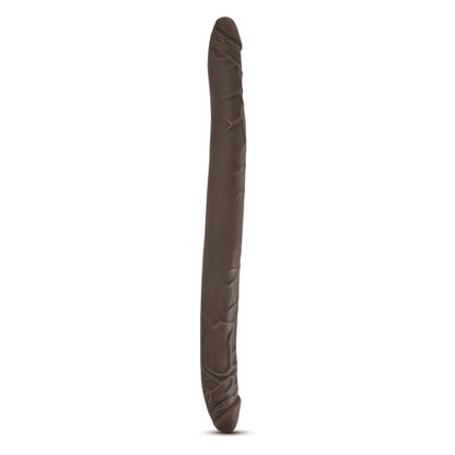 DR SKIN 16 DOUBLE DILDO CHOCOLATE "