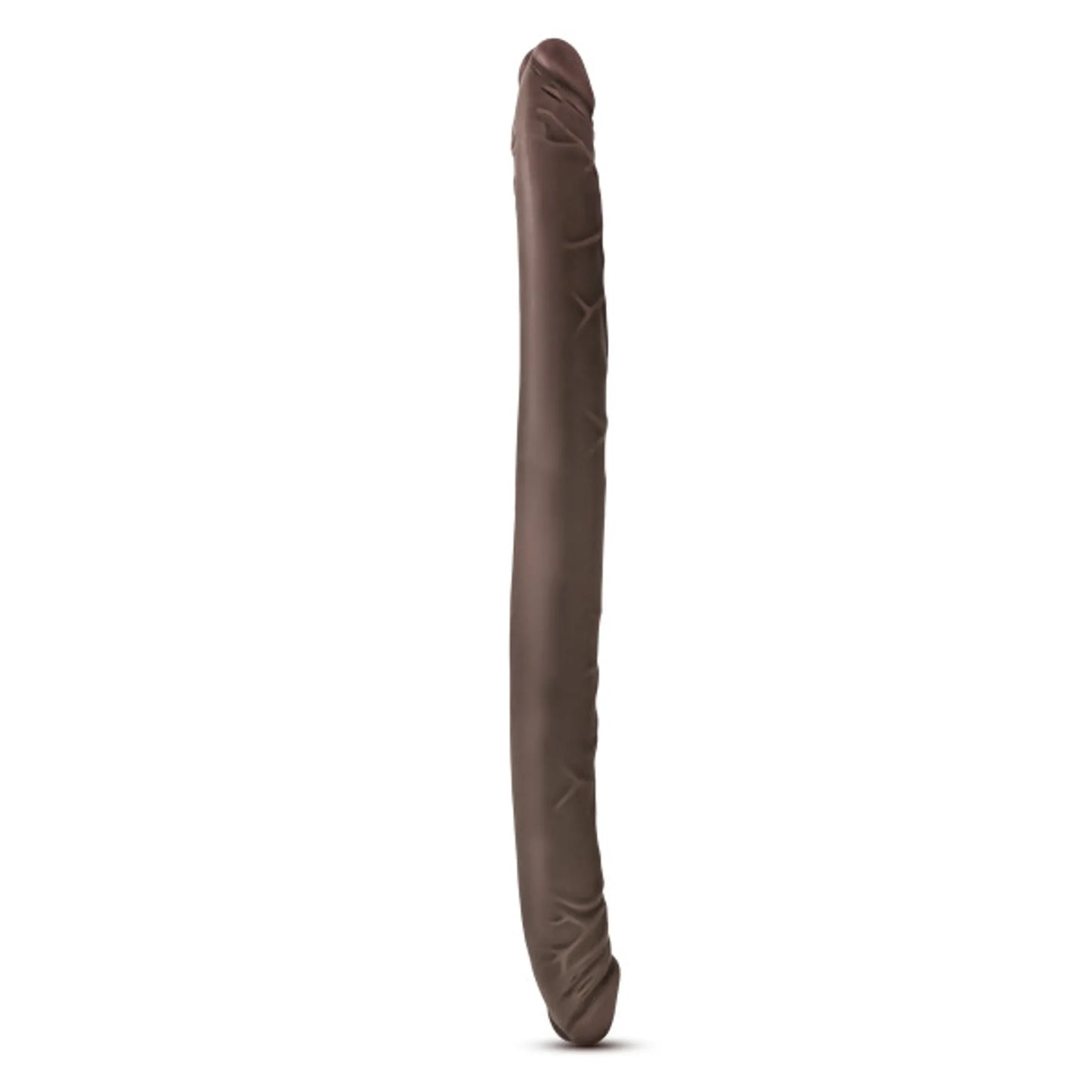 DR SKIN 16 DOUBLE DILDO CHOCOLATE "