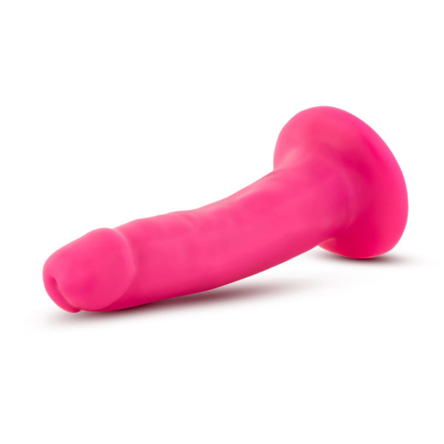 NEO 5.5 DUAL DENSITY COCK NEON PINK "