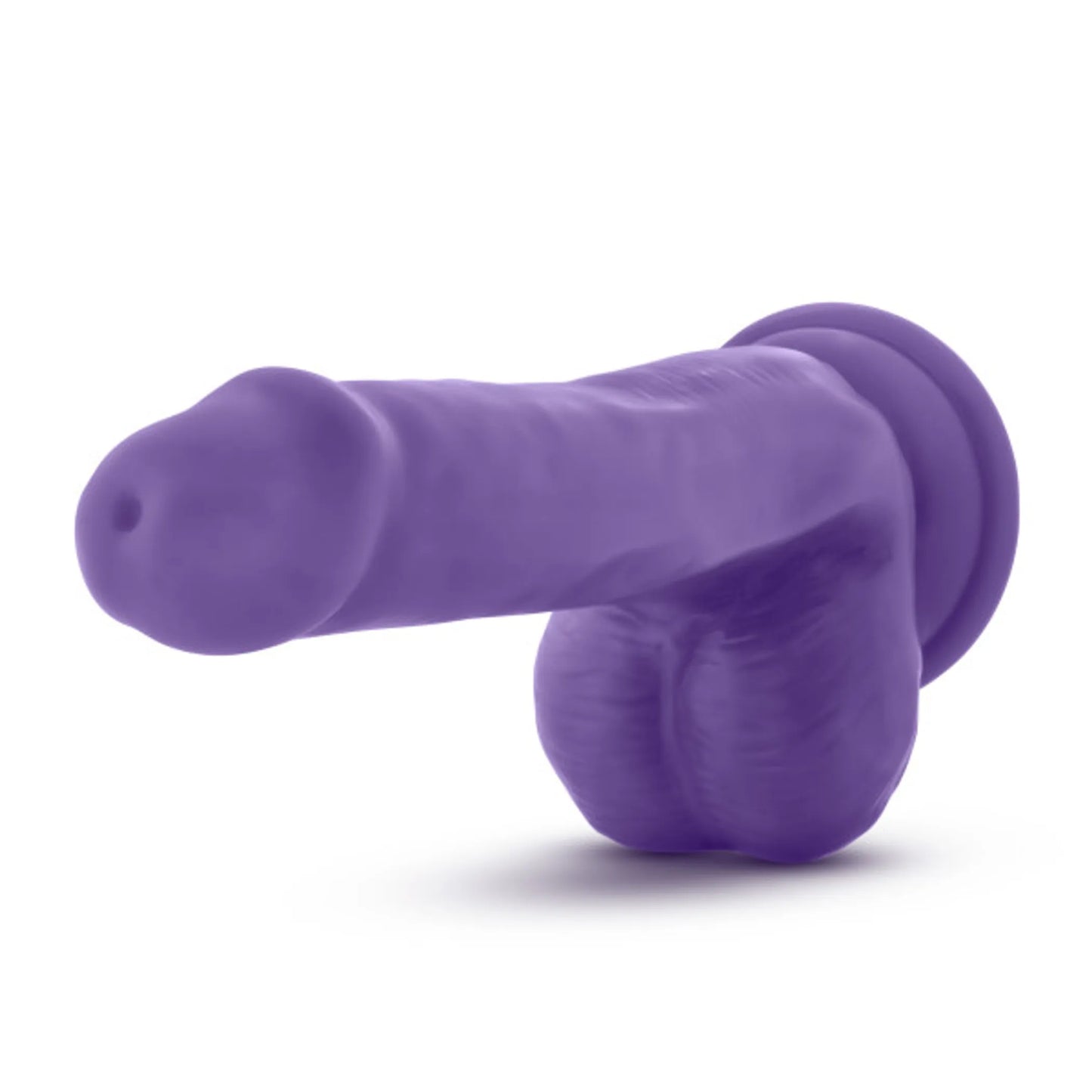 AU NATUREL BOLD DELIGHT 6 IN DILDO PURPLE