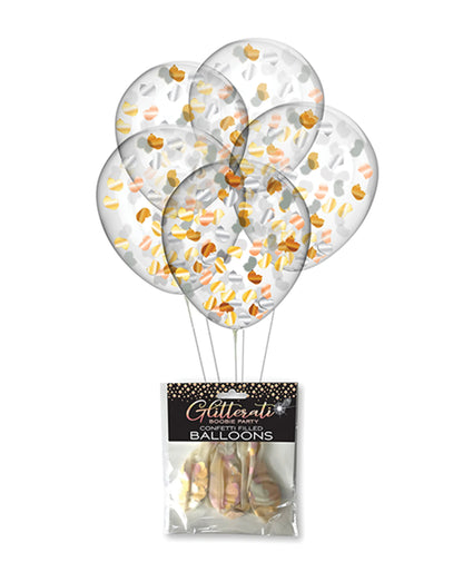GLITTERATI BOOBIE CONFETTI BALLOONS