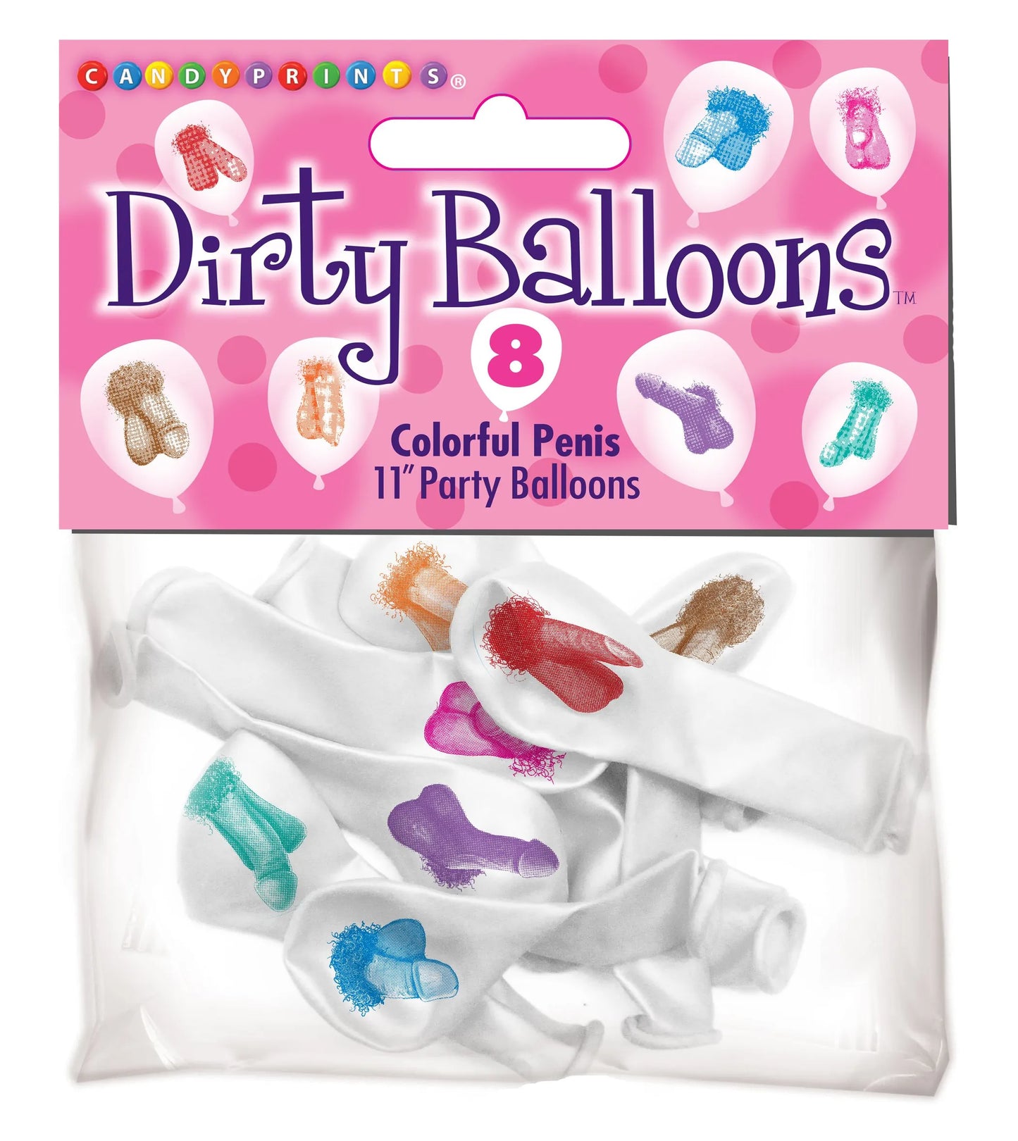 MINI PENIS LATEX BALOONS