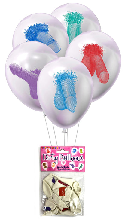 MINI PENIS LATEX BALOONS