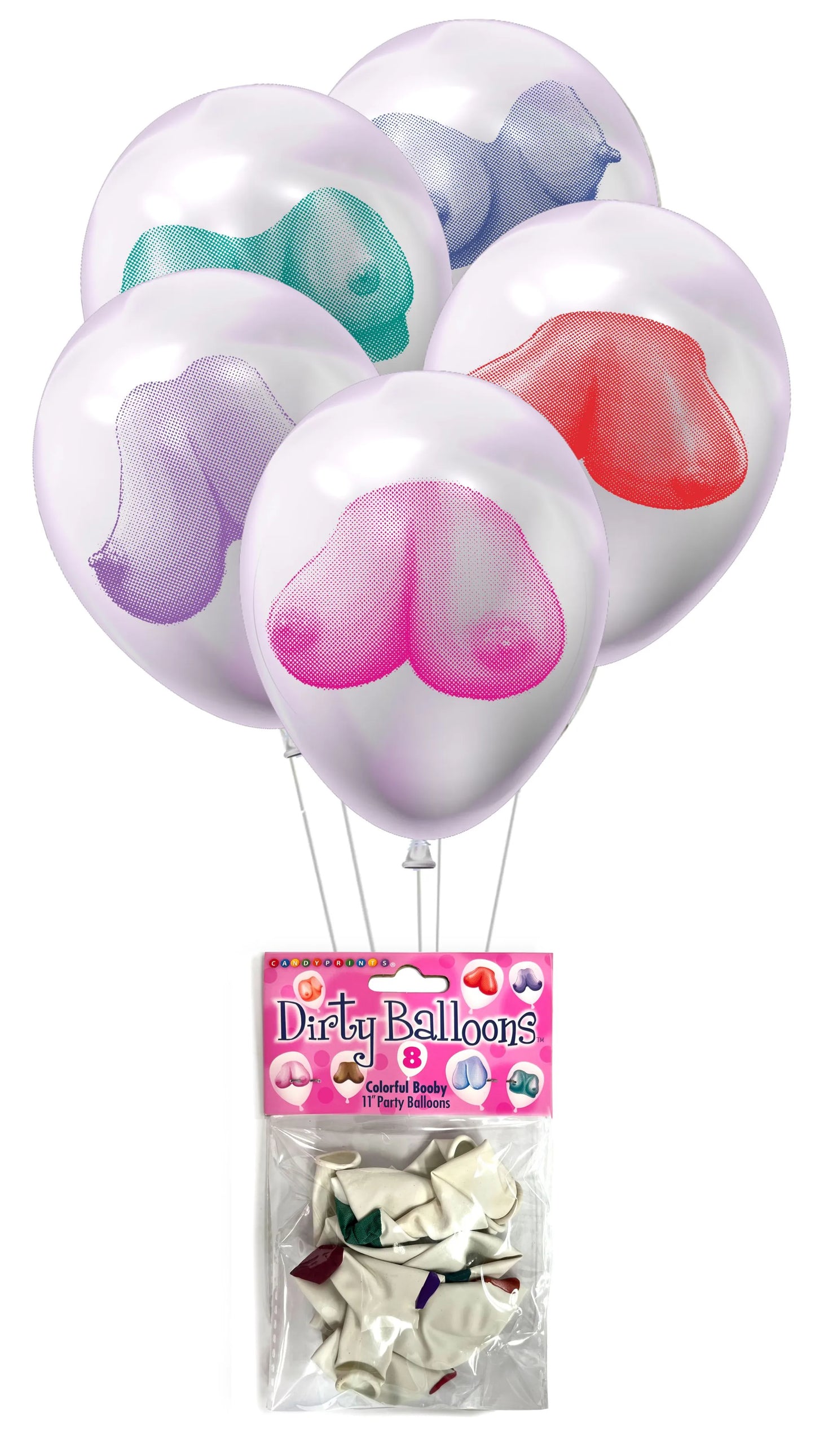 MINI BOOB LATEX BALOONS