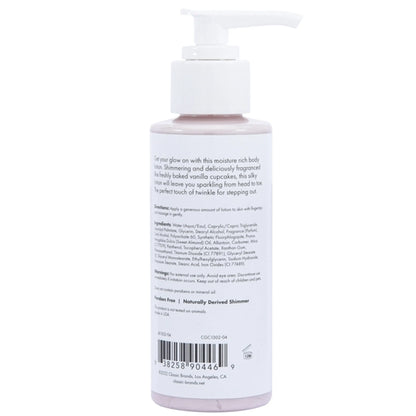 GLOW VANILLA CUPCAKE SHIMMER LOTION PINK 4 FL OZ