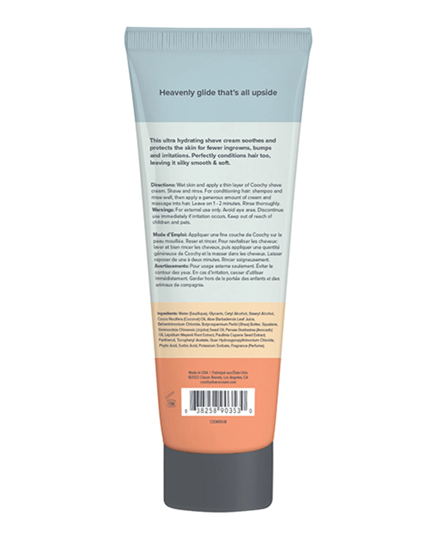 COOCHY ULTRA HYDRATING SHAVE CREAM MANGO COCONUT 8.5 OZ