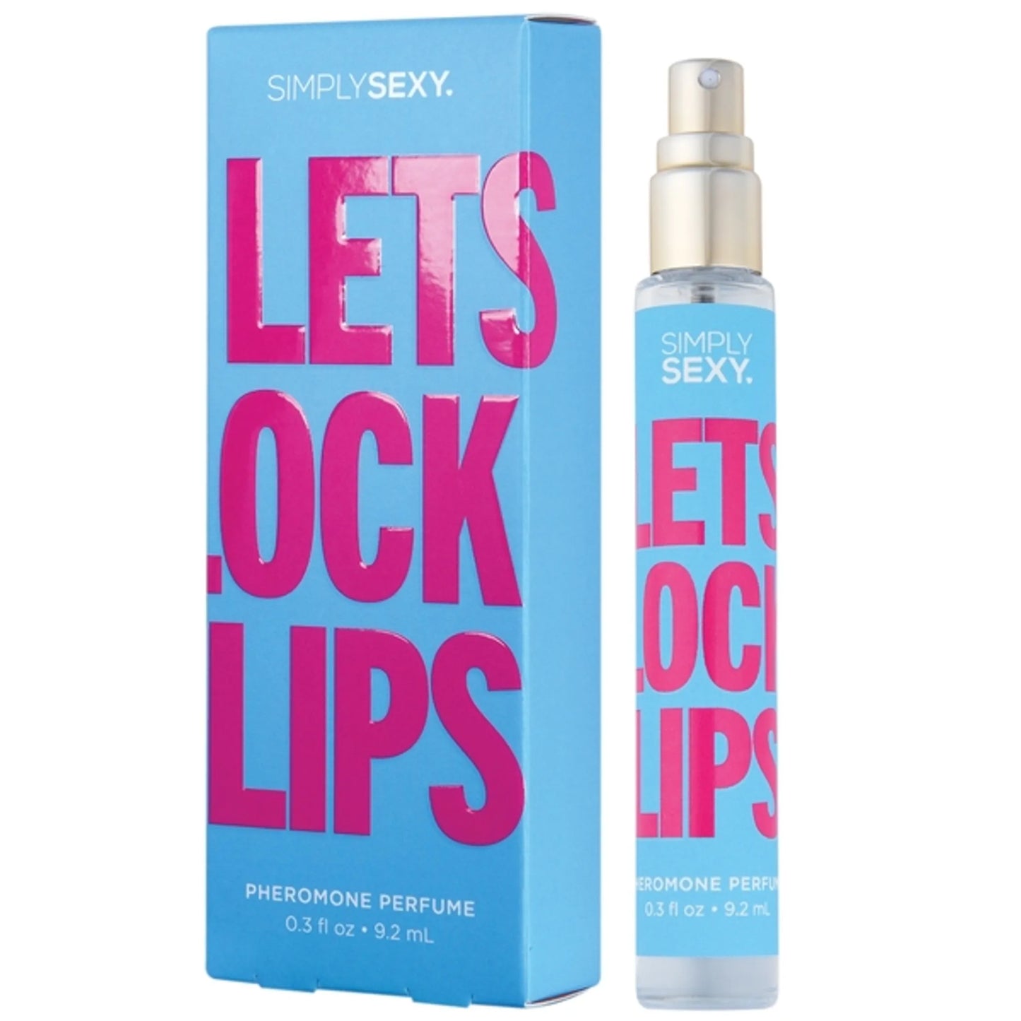 SIMPLY SEXY PHEROMONE PERFUME LETS LOCK LIPS .3 FL OZ