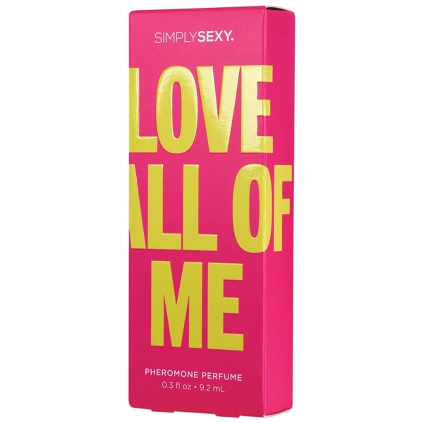 SIMPLY SEXY PHEROMONE PERFUME LOVE ALL OF ME .3 FL OZ
