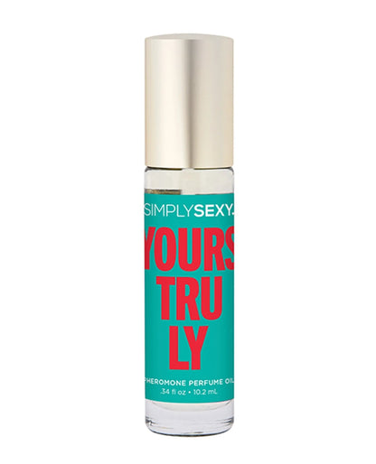 SIMPLY SEXY PHEROMONE PERFUME OIL YOURS TRULY 10.2 ML