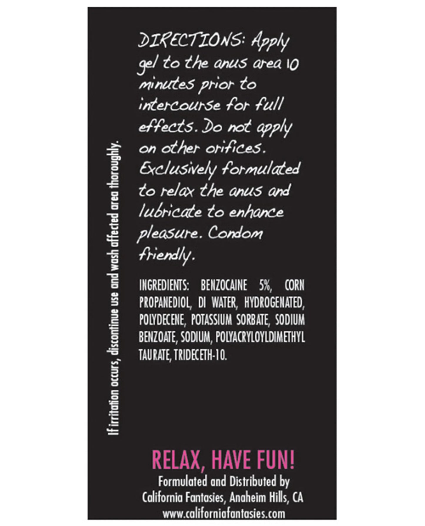 DARE ANAL DESENSITIZING CREAM 1/2 OZ