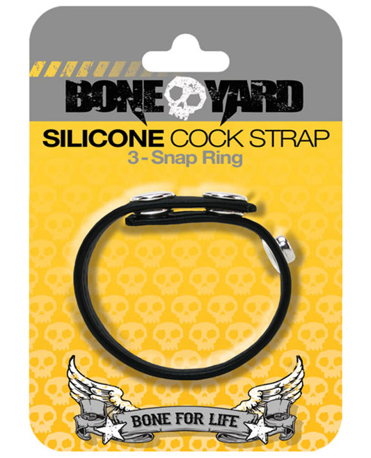 BONEYARD COCK STRAP BLACK
