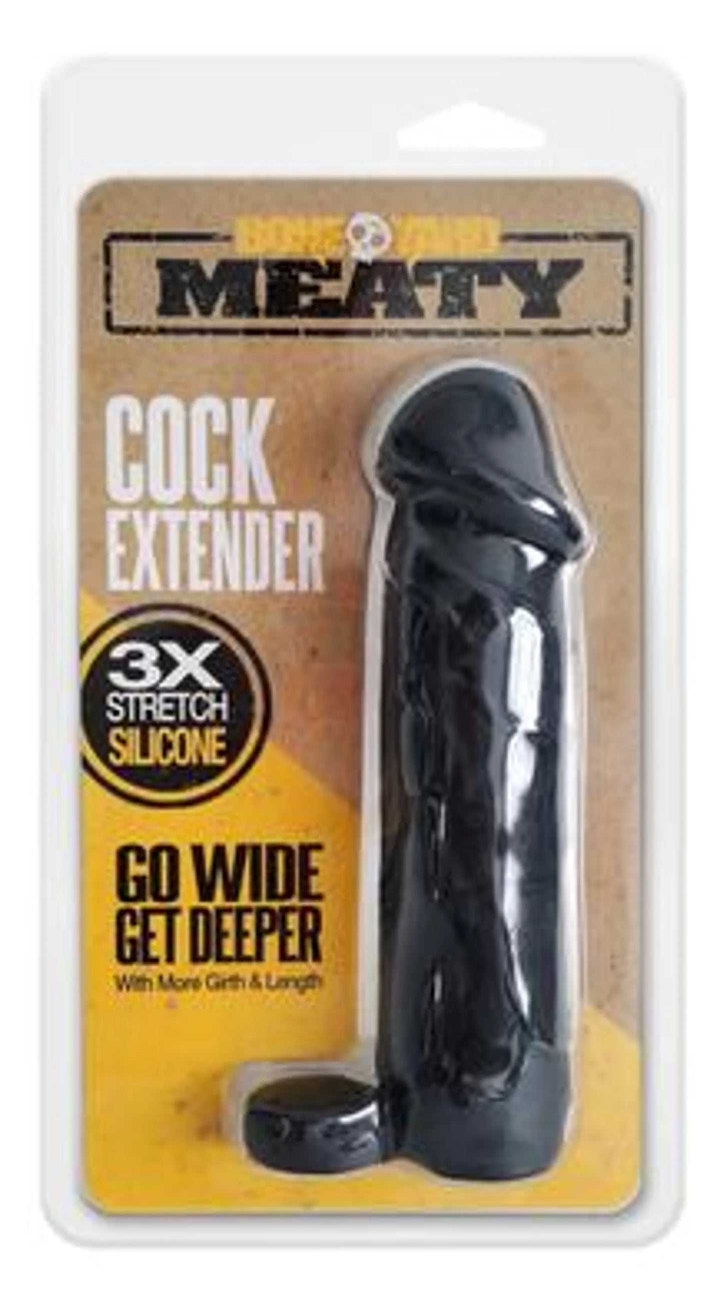 BONEYARD MEATY COCK EXTENDER BLACK