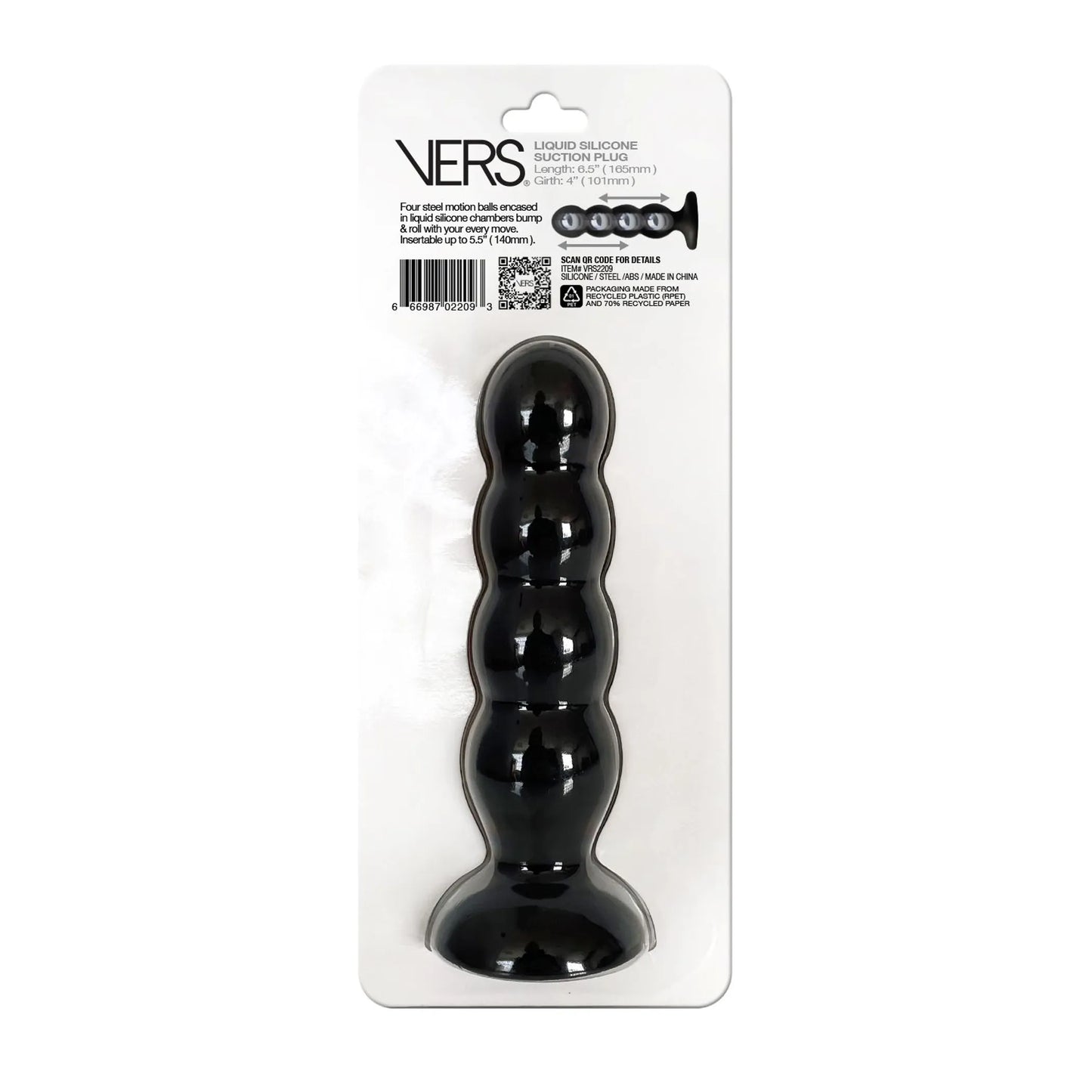 VERS LIQUID SILICONE SUCTION PLUG