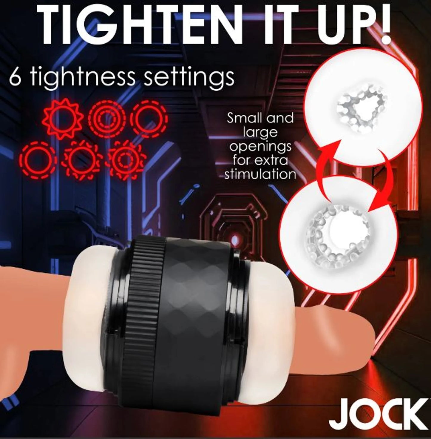 JOCK TIGHTENING MASTURBATOR