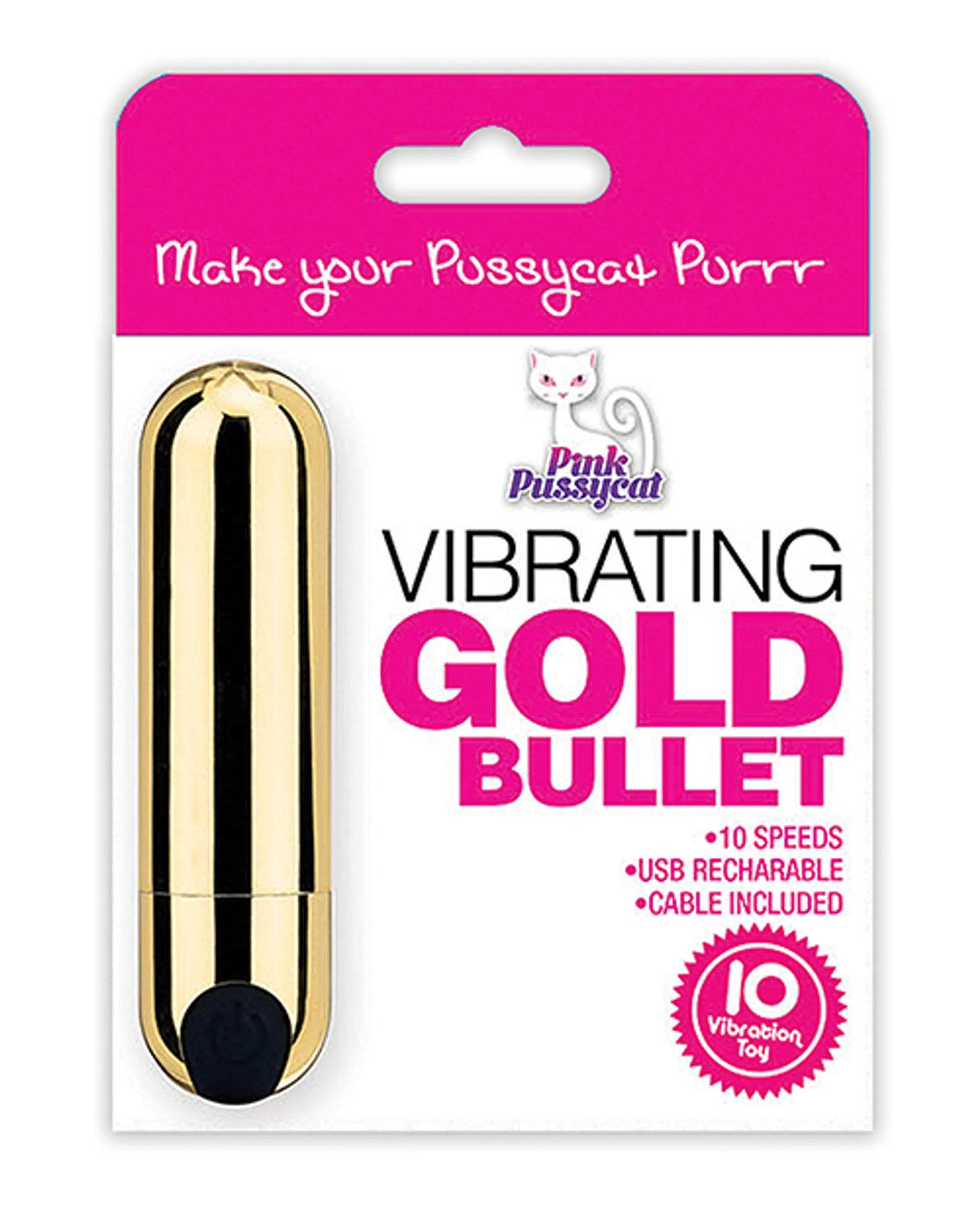 PINK PUSSYCAT GOLD BULLET