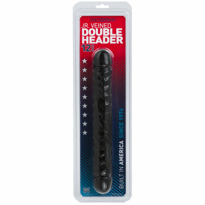 JR. VEINED DBL HEADER-BLACK 12IN CD