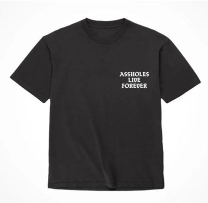 ASSHXLES LIVE FOREVER BLACK & WHITE - SMALL