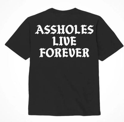 ASSHXLES LIVE FOREVER BLACK & WHITE - SMALL