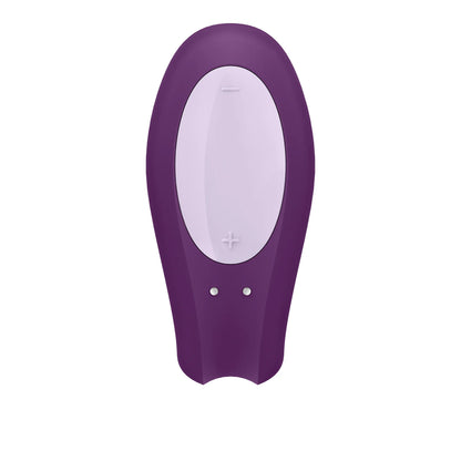 SATISFYER DOUBLE JOY VIOLET W/ APP (NET)