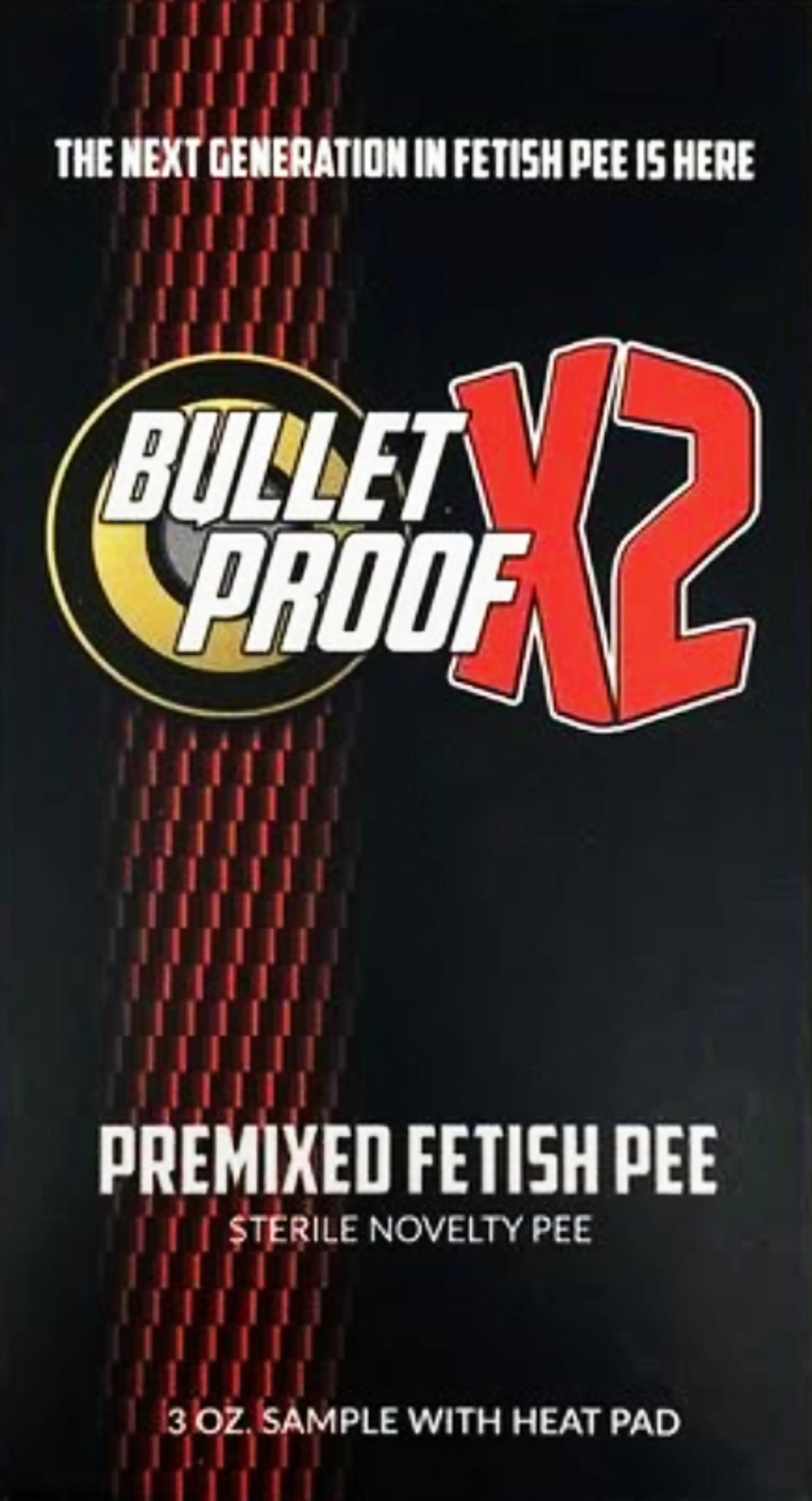BULLET PROOF X2 3 OZ FETISH URINE KIT