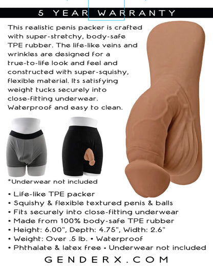 GENDER X 4IN PACKER MEDIUM
