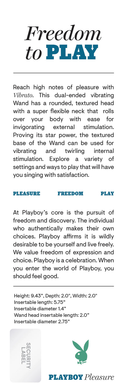 PLAYBOY VIBRATO