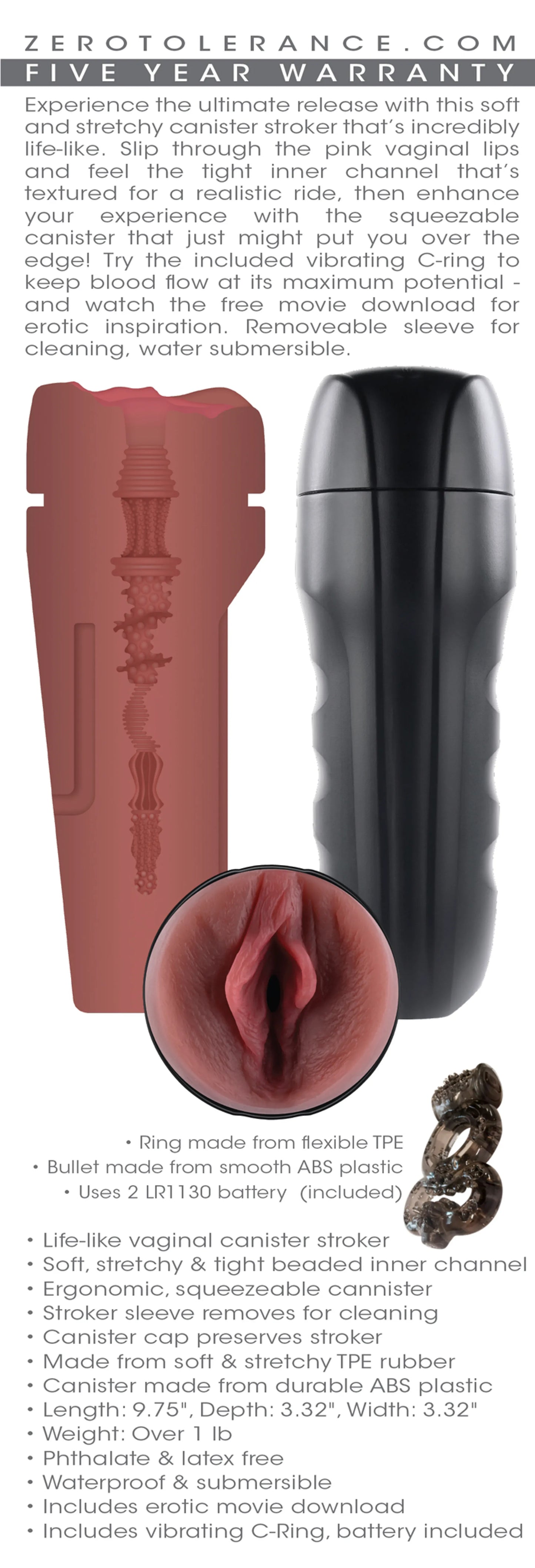 ZERO TOLERANCE GRIP IT DARK