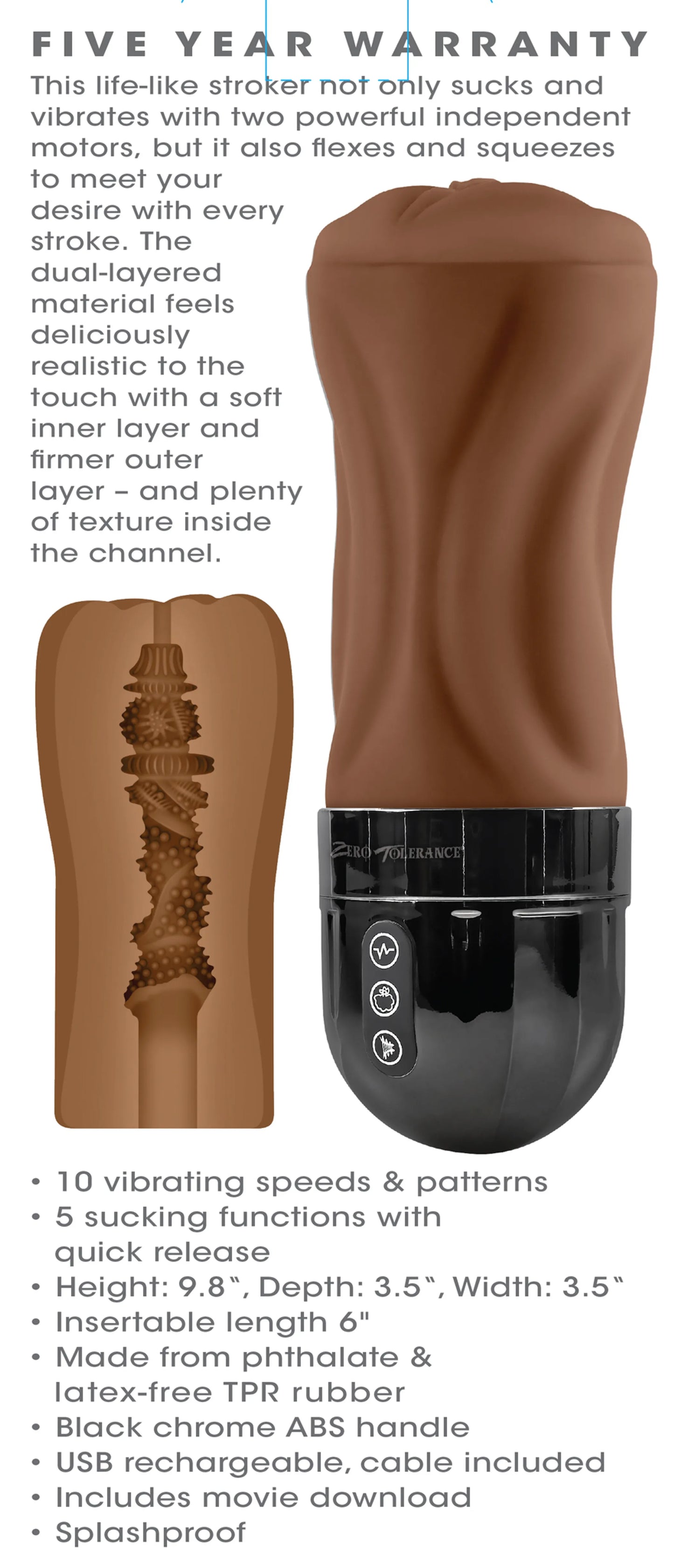 ZERO TOLERANCE TIGHT LIPPED DARK