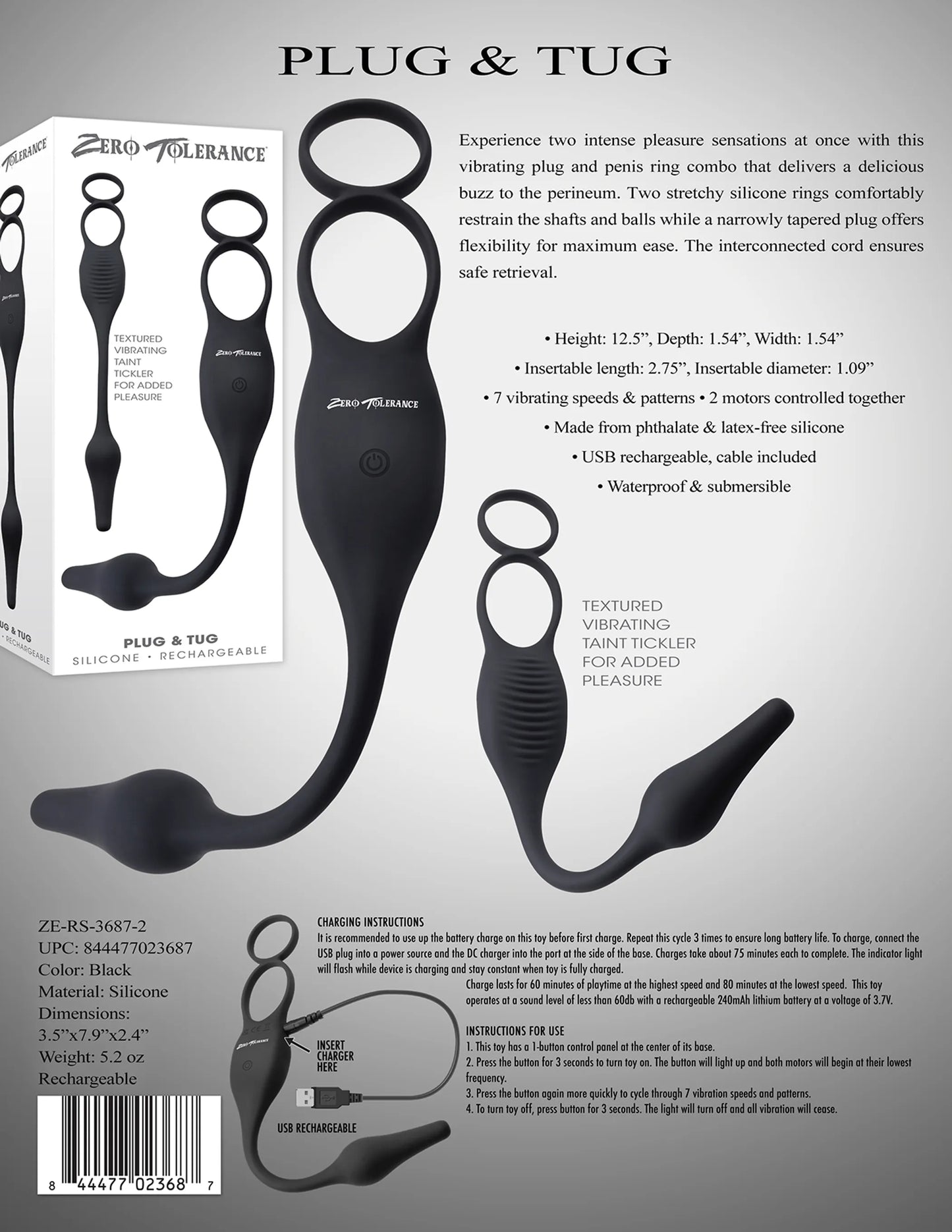 ZERO TOLERANCE PLUG & TUG