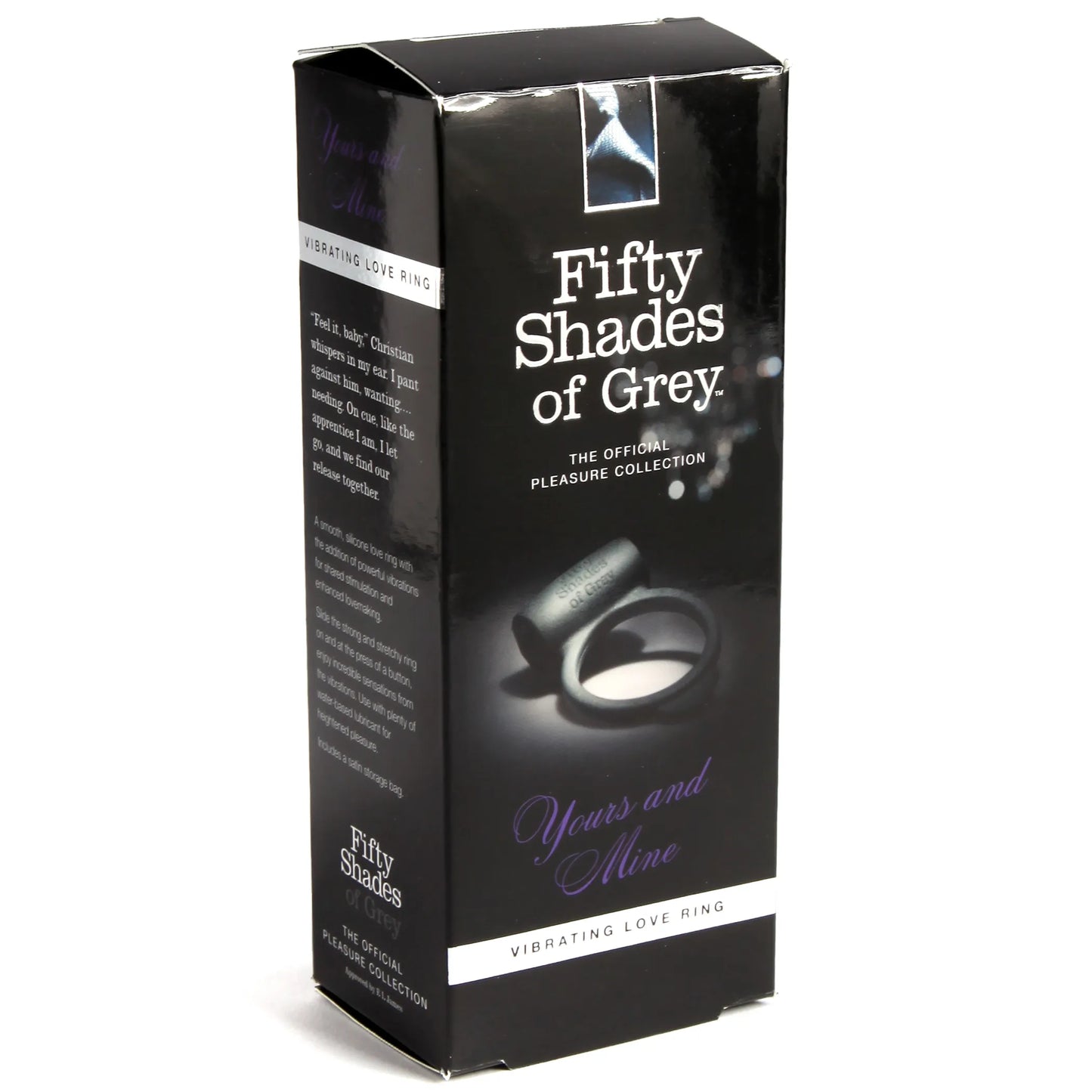 FIFTY SHADES YOURS & MINE LOVE RING VIBE
