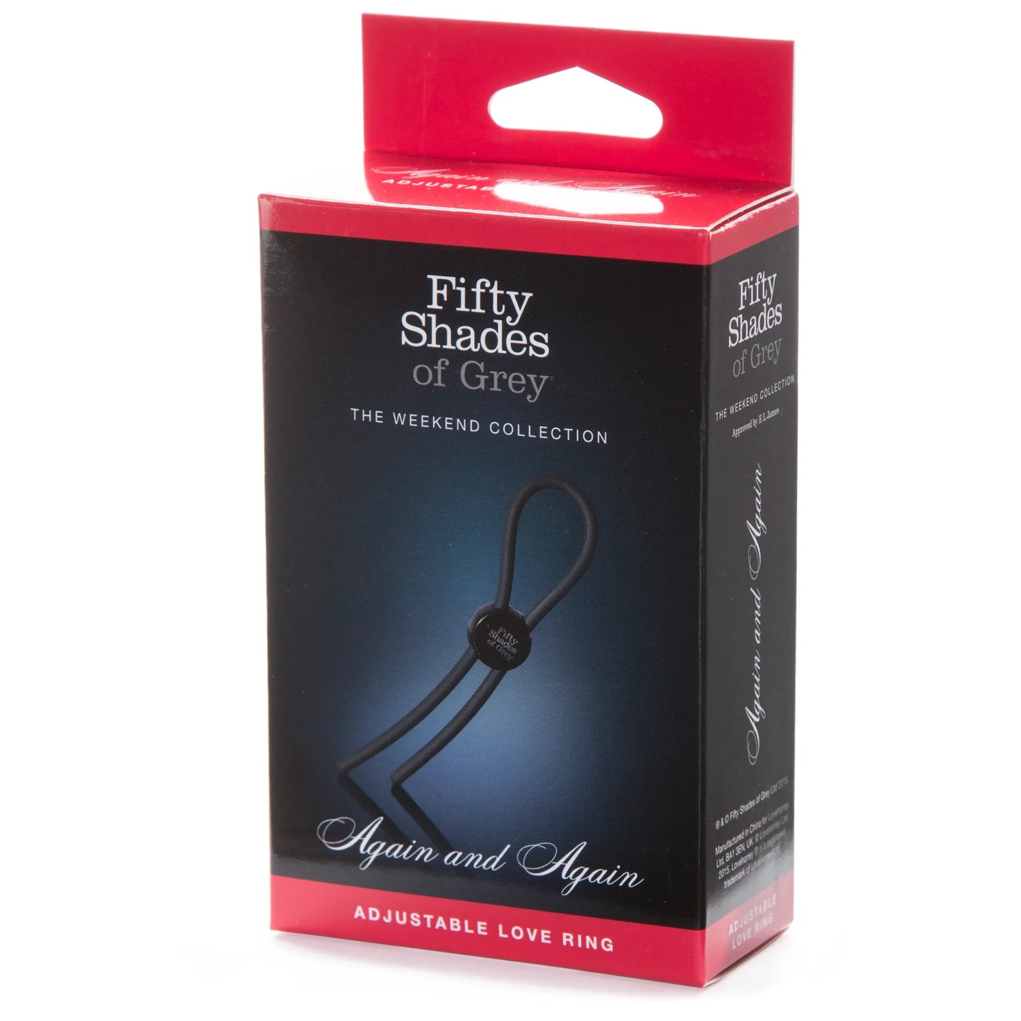 FIFTY SHADE AGAIN & AGAIN ADJ. LOVE RING