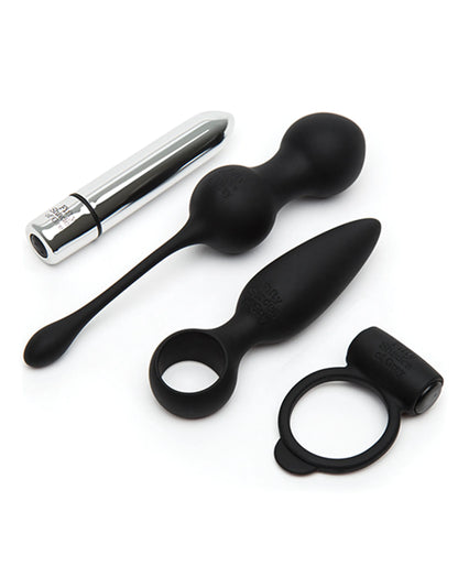 FIFTY SHADES OF GREY PLEASURE OVERLOAD 10 DAYS OF PLAY GIFT SET BLACK