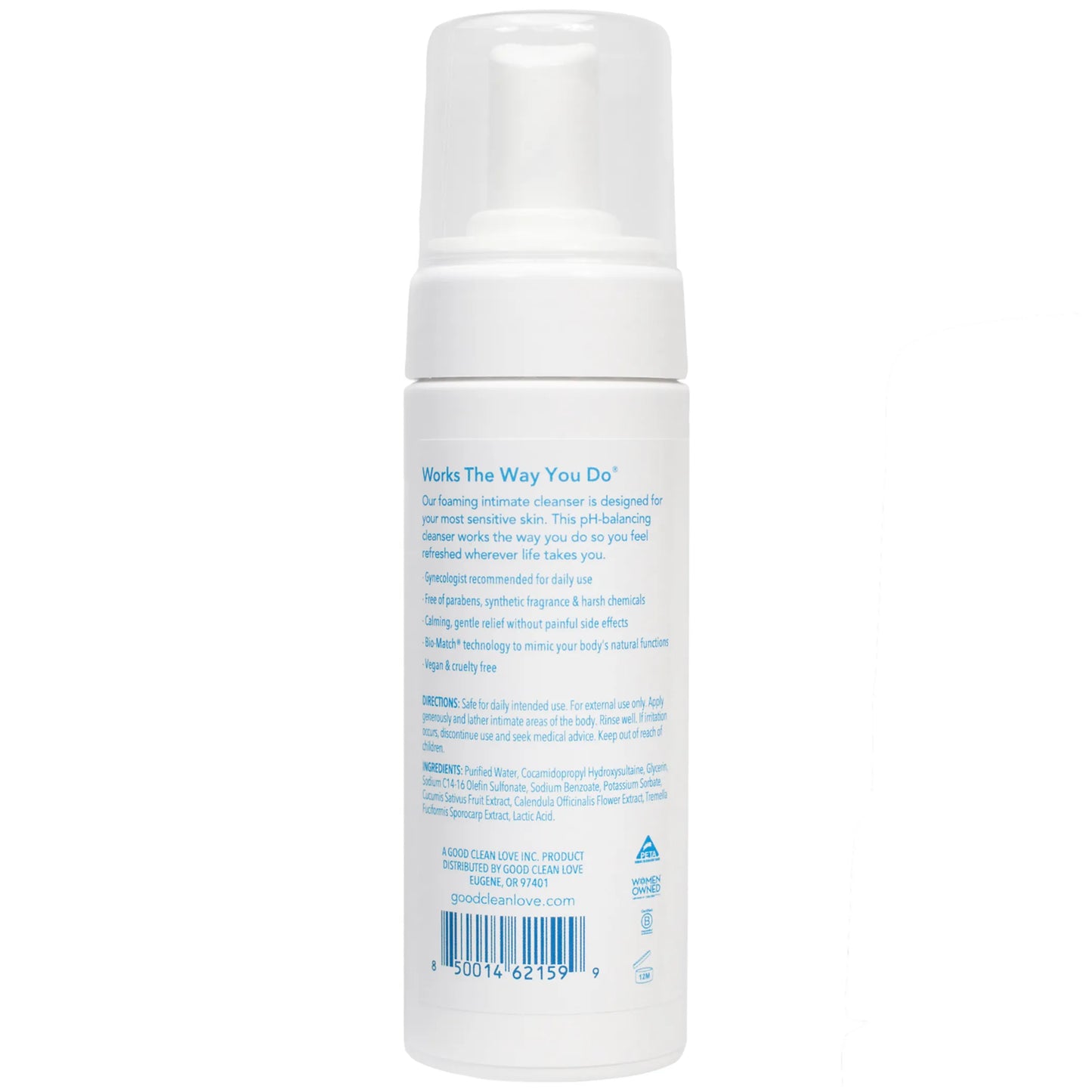 GOOD CLEAN LOVE ULTRA SENSITIV FOAM WASH 5OZ. (NET)