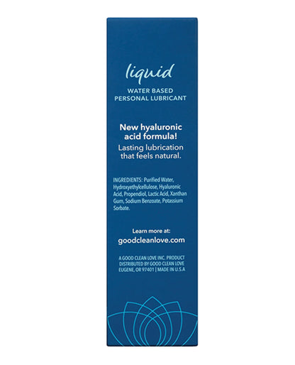 GOOD CLEAN LOVE LIQUID LUBE 1.69 OZ/50ML (NET)