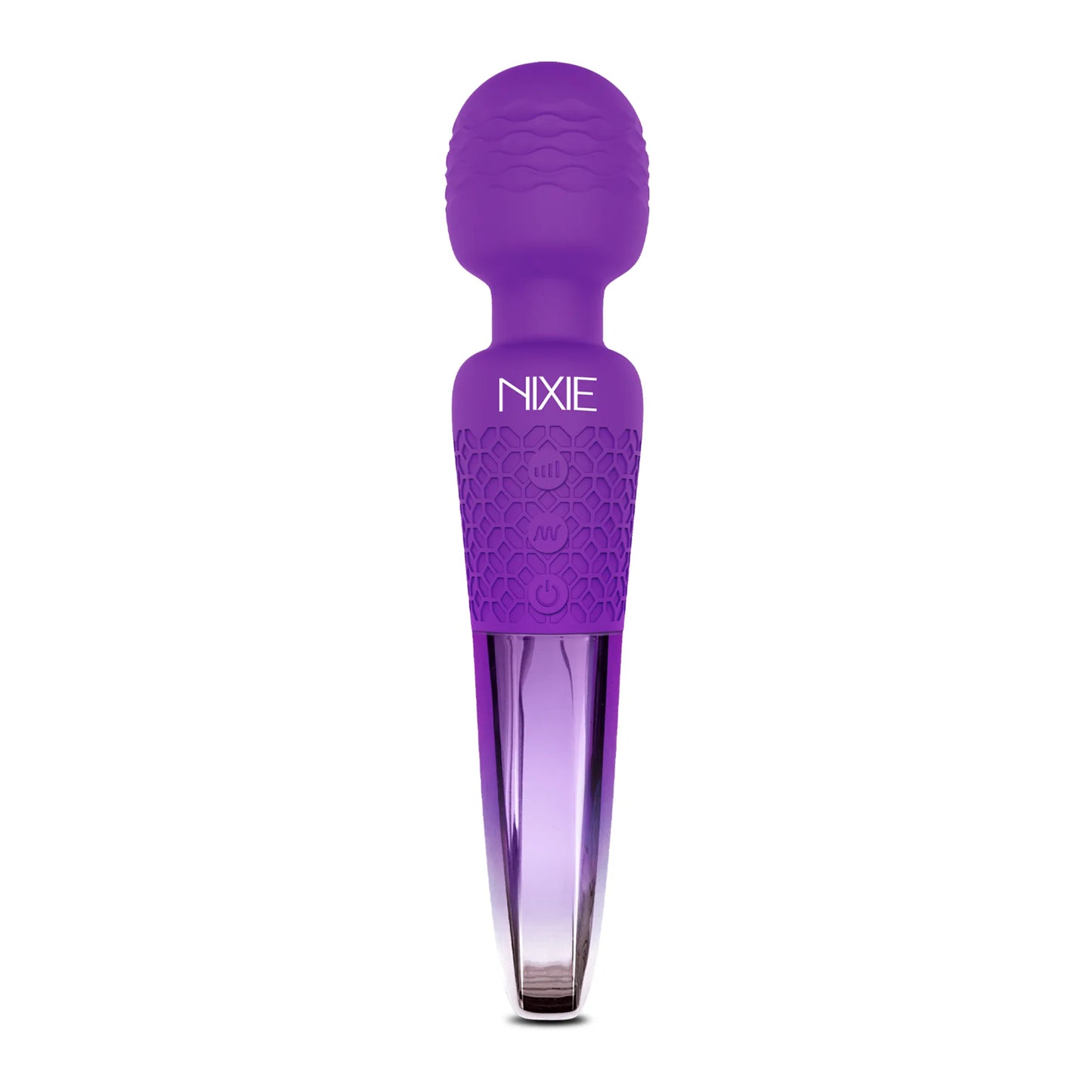 NIXIE WAND MASSAGER PURPLE OMBRE METALLIC