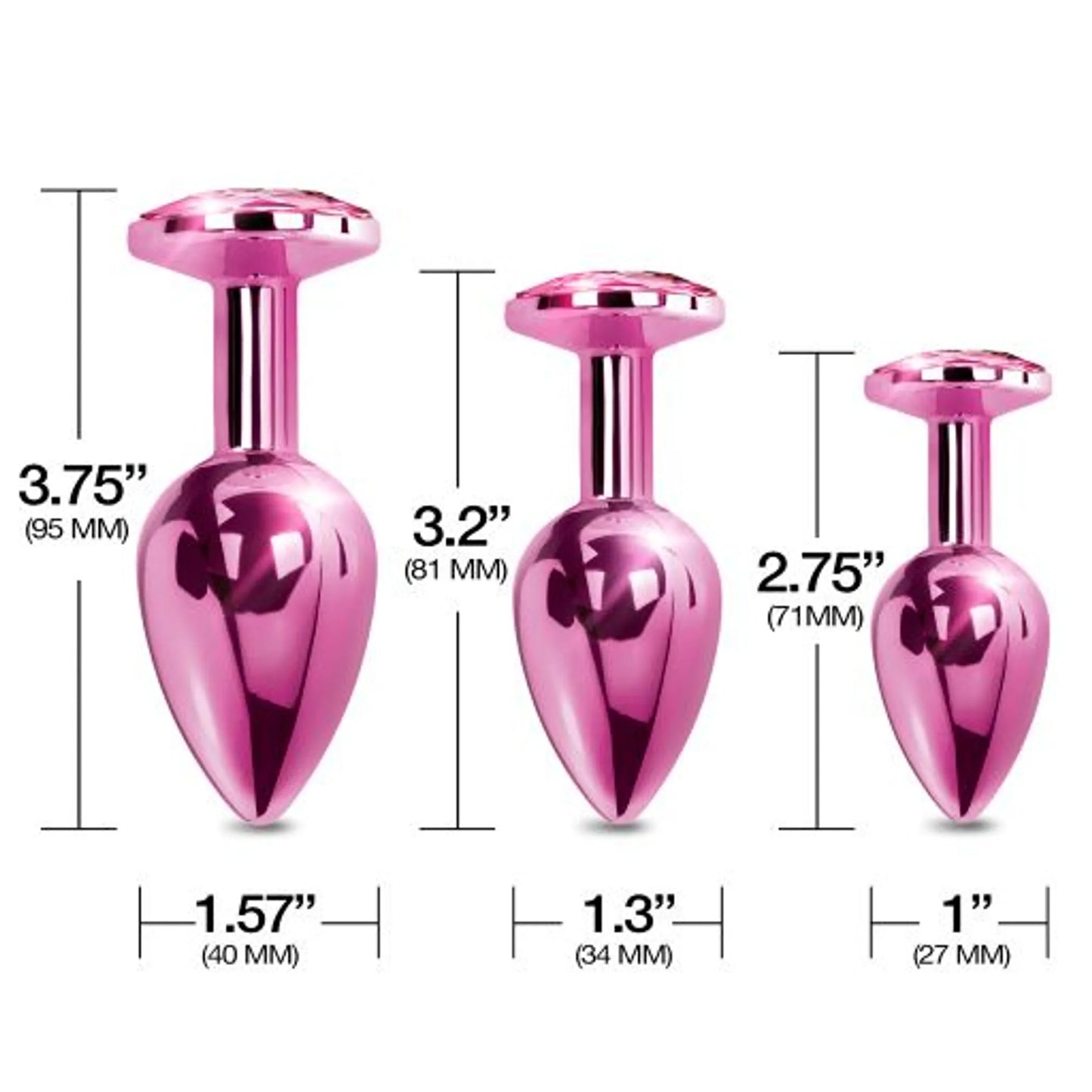 NIXIE METAL PLUG TRAINER SET PINK METALLIC