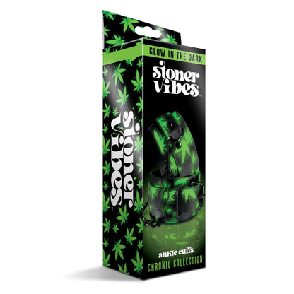 STONER VIBES ANKLE CUFFS GLOW IN THE DARK CHRONIC COLLECTION
