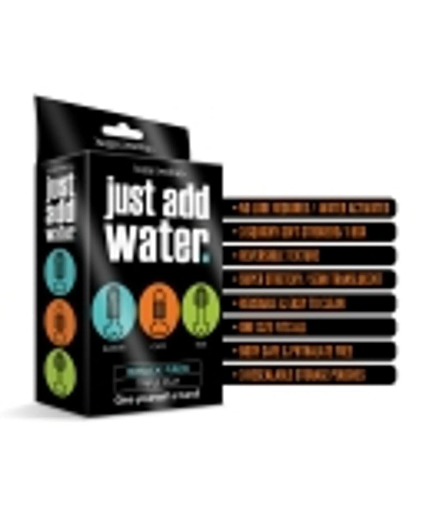 HAPPY ENDING JUST ADD WATER WHACK PACK TRIPLE PLAY