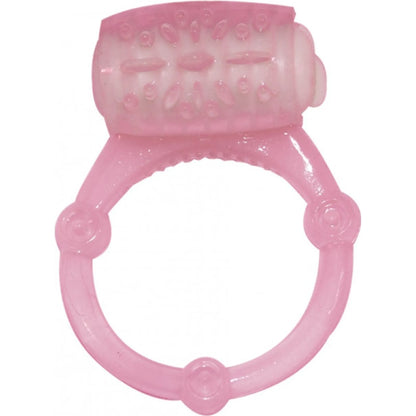 HUMM DINGER PENIS RING CLIT STIM PURP