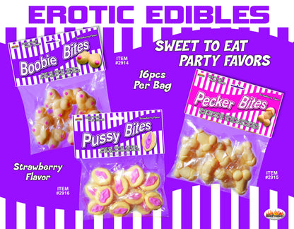 PECKER BITES STRAWBERRY