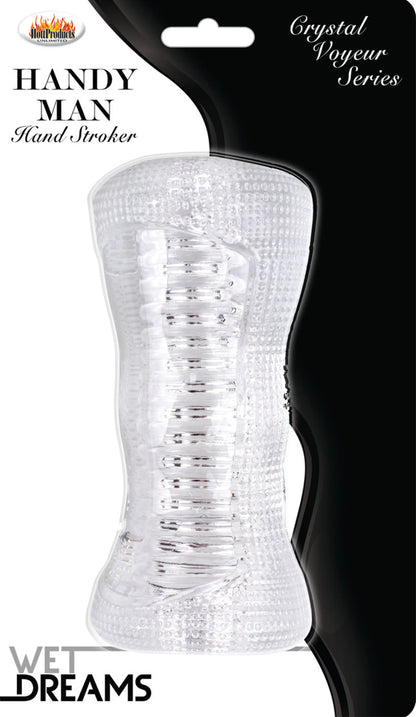 WET DREAMS HANDY MAN STROKER CLEAR