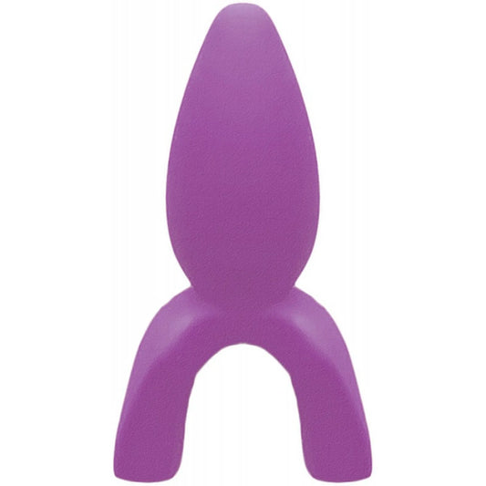 TONGUE STAR STEALTH RIDER TONGUE VIBE W/ CONTOURED PLEASURE TIP PURPLE
